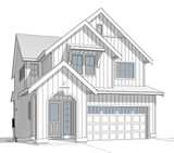 Farmhouse House Plan - Auburn 29215 - Exterior