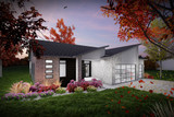 Contemporary House Plan - 58679 - Front Exterior