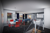 Contemporary House Plan - 58679 - Dining Room