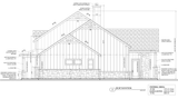 Farmhouse House Plan - 64206 - Right Exterior