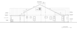 Farmhouse House Plan - 51659 - Left Exterior