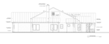 Farmhouse House Plan - 51659 - Right Exterior