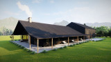 Modern House Plan - The Ulysses 11595 - Right Exterior