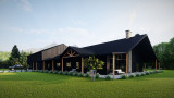 Modern House Plan - The Ulysses 11595 - Right Exterior