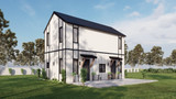 Traditional House Plan - 55691 - Front Exterior