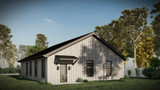 Cottage House Plan - 41458 - Rear Exterior