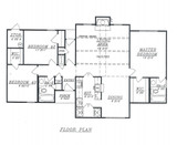 Traditional House Plan - 58525 - 1st Floor Plan