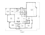 Prairie House Plan - Colliers Hill 15651 - 1st Floor Plan