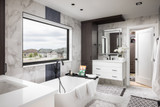 Prairie House Plan - Colliers Hill 15651 - Master Bathroom