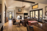 Craftsman House Plan - Flathead Trail 31733 - Great Room