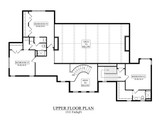 Mountain Rustic House Plan - Quail Hollow 43843 - 2nd Floor Plan