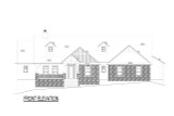 Craftsman House Plan - 34274 - Front Exterior