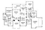 Mediterranean House Plan - 79254 - 1st Floor Plan