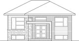 Contemporary House Plan - 49617 - Front Exterior