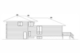 Modern House Plan - 72390 - Right Exterior