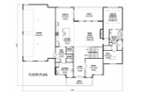 Traditional House Plan - 92686 - 1st Floor Plan
