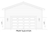 Traditional House Plan - Dixson Garage 46307 - Front Exterior