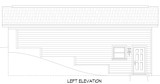 Traditional House Plan - Dixson Garage 46307 - Left Exterior