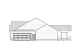 Craftsman House Plan - 95557 - Right Exterior