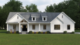 Farmhouse House Plan - 43855 - Front Exterior