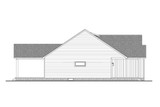 Farmhouse House Plan - 43855 - Left Exterior