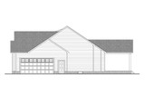 Farmhouse House Plan - 43855 - Right Exterior