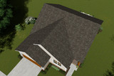 Craftsman House Plan - Greenfield 81404 - Aerial Exterior - 