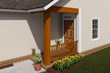 Craftsman House Plan - Greenfield 81404 - Porch