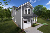 Craftsman House Plan - Borden Springs 35967 - Left Exterior