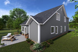 Craftsman House Plan - Borden Springs 35967 - Left Exterior