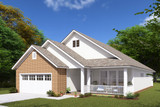 Craftsman House Plan - Bluecreek 11778 - Front Exterior