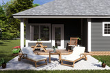 Traditional House Plan - Saddlecreek 37144 - Porch