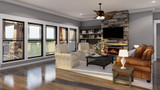 Craftsman House Plan - Appalachian Trail 68801 - Great Room