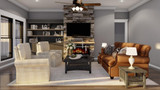 Craftsman House Plan - Appalachian Trail 68801 - Great Room