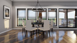Secondary Image - Craftsman House Plan - Appalachian Trail 68801 - Dining Room