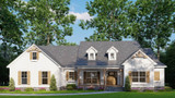 Farmhouse House Plan - Country Charm 14506 - Front Exterior