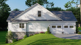 Farmhouse House Plan - Country Charm 14506 - Left Exterior