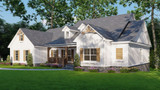 Farmhouse House Plan - Country Charm 14506 - Right Exterior