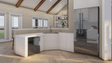 Farmhouse House Plan - Country Charm 14506 - Kitchen