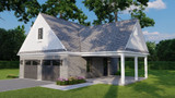 Traditional House Plan - 10030 - Right Exterior
