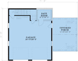 Traditional House Plan - 10030 - 1st Floor Plan