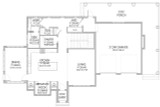 European House Plan - Devonshire 48198 - 1st Floor Plan