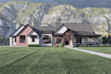 Farmhouse House Plan - Franklin 41193 - Front Exterior