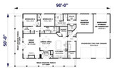 Farmhouse House Plan - 28573 - 1st Floor Plan