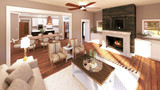 Farmhouse House Plan - 28573 - Great Room