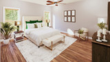 Farmhouse House Plan - 28573 - Master Bedroom