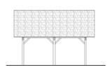 Traditional House Plan - Carport 35021 - Right Exterior
