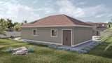 Mediterranean House Plan - Ruhlman 37091 - Rear Exterior