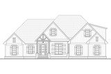 Farmhouse House Plan - Mountain Brook 49717 - Front Exterior