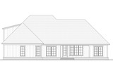Farmhouse House Plan - Mountain Brook 49717 - Rear Exterior